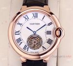 Best Copy Cartier Ballon Bleu Tourbillon 39mm Watches Mother-of Pearl Face